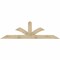 Ekena Millwork Richland Rough Sawn Timber Gable Bracket, Douglas Fir, 96"W x 28"H x 4"D x 6"F, 7/12 Pitch GBW096X28X0406RIC00RDF - alternate 1